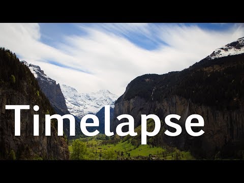 Timelapse Fotografie Einführungs-Tutorial