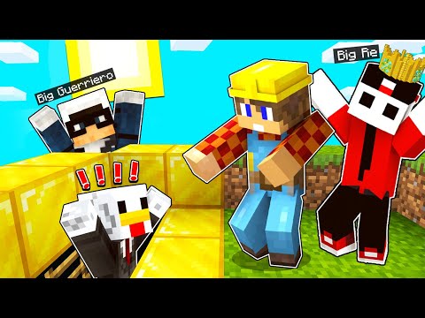 I DISCOVER BELLAFACCIA IN THE BIG KING'S BUNKER IN BIG VANILLA ON MINECRAFT!!