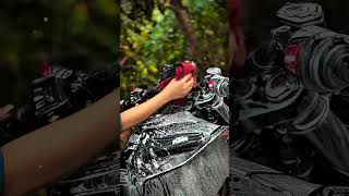 Download lagu Ini bukan cuci motor, ini perawatan diri untuk motorku🫧❤️#bikergirl #duke250 #bikewash #trendingreel #viral mp3