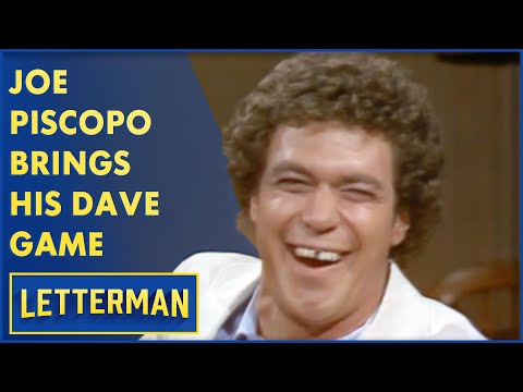 Joe Piscopo's Impression Of Dave Is...Interesting | Letterman