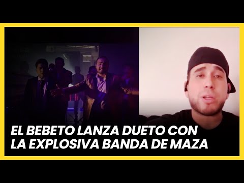 El Bebeto grabó el tema '¿Quieres ser mi mujer' junto a La Explosiva Banda de Maza | Las Estrellas