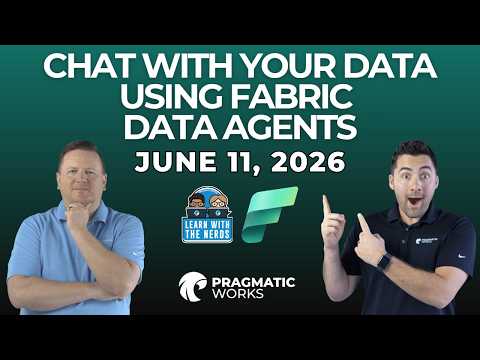 Free Live Event: Chat With Your Data Using Fabric Data Agents