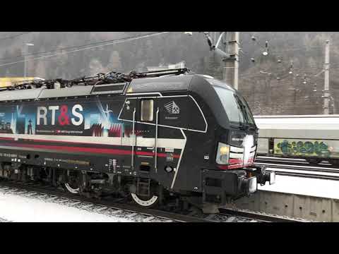 [HD] Arlbergbahn: TUI Ski Express mit SBB Cargo Vectron 193 701 "Ruhrpiercer" in Landeck-Zams