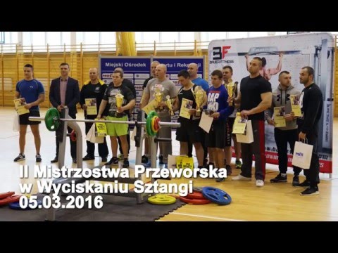 II Mistrzostwa Przeworska w Wyciskaniu Sztangi - wyciskanie runda III