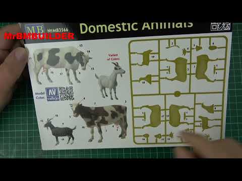 Details about   Master Box 3566-1/35 Domestic Animals Milk Cow Plastic Model Kit 