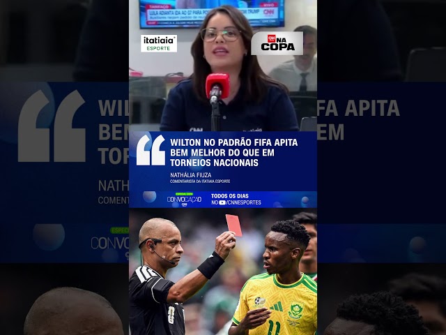 Boa atuação? "Wilton no padrão Fifa apita bem melhor do que em torneios nacionais " | CNN ESPORTES
