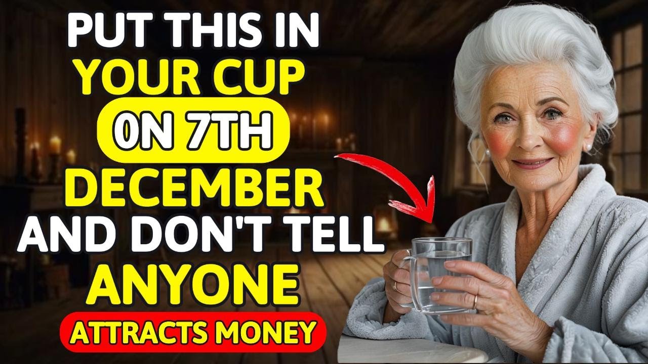 If you Put THIS in your Cup on December 4TH, your FINANCIAL problems will end! | Buddhist Teachings