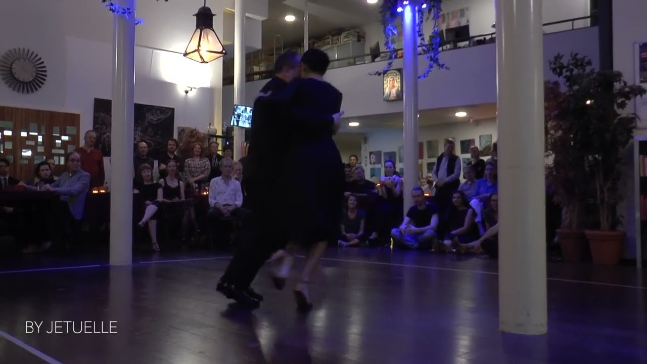 Natalia Hills & Hernan Alvarez Prieto in La Yumba Amsterdam "El Olivo" Juan d'Arienzo