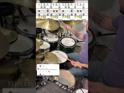 How to Play Paradiddles As A Samba in 25 Seconds!