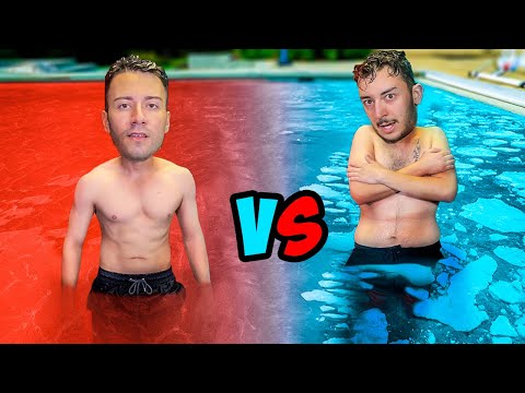 SICAK VS SOĞUK HAVUZDAN SON ÇIKAN KAZANIR ?! 🔥❄️