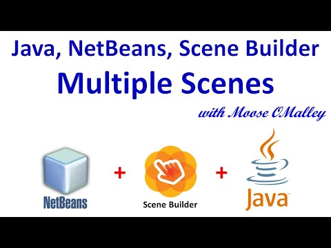 Java, NetBeans, Scene Builder - Multiple Scenes
