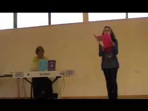 Lucy Singing Ash Grove - Age 11
