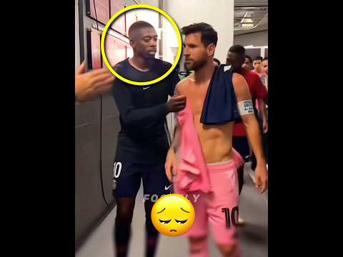 Dembele Never Forget Messi for This🥲