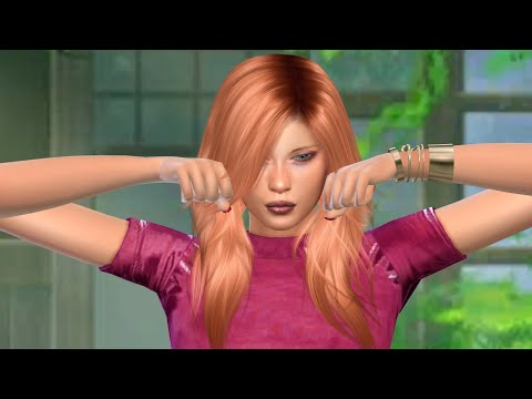 the sims 4 alpha cc download redhead female Kriszta Sebestyen by Bonita100 Cas Video Preview
