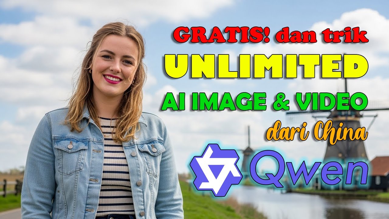 GRATIS & trik UNLIMITED | AI Image & Video Generator dari China | Qwen
