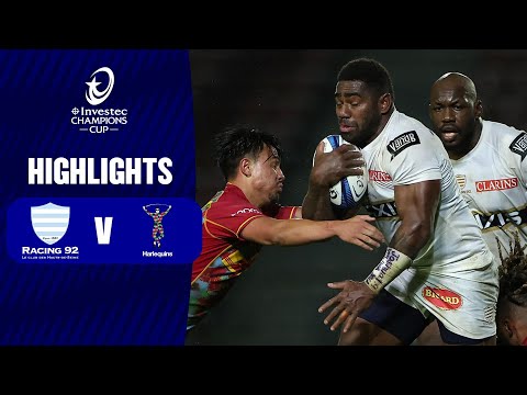 Extended Highlights - Racing 92 v Harlequins Round 1 | Investec Champions Cup 2024/25