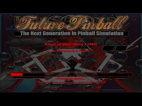 Kings Of Steel | PINBALL TABLE | HD | PLUS DOWNLOAD LINK