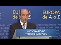 Carlos Coelho apresenta "Europa de A a Z: Dicionário de Termos Europeus"