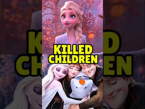 The Disturbing TRUTH About Frozen 💀🤯😰 #disney #frozen #elsa #theory #shorts