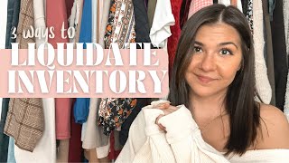 3 Ways to Liquidate Inventory in your Reselling Business on Poshmark and eBay