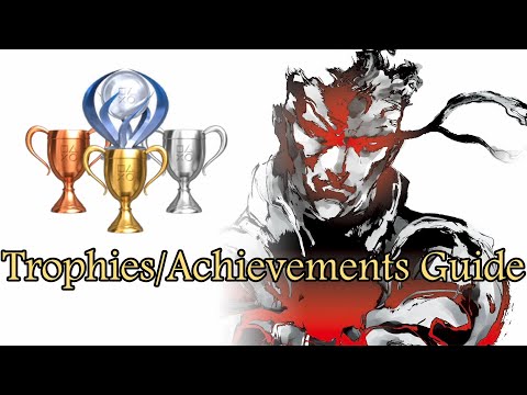 Metal Gear Solid - Trophies/Achievements Guide