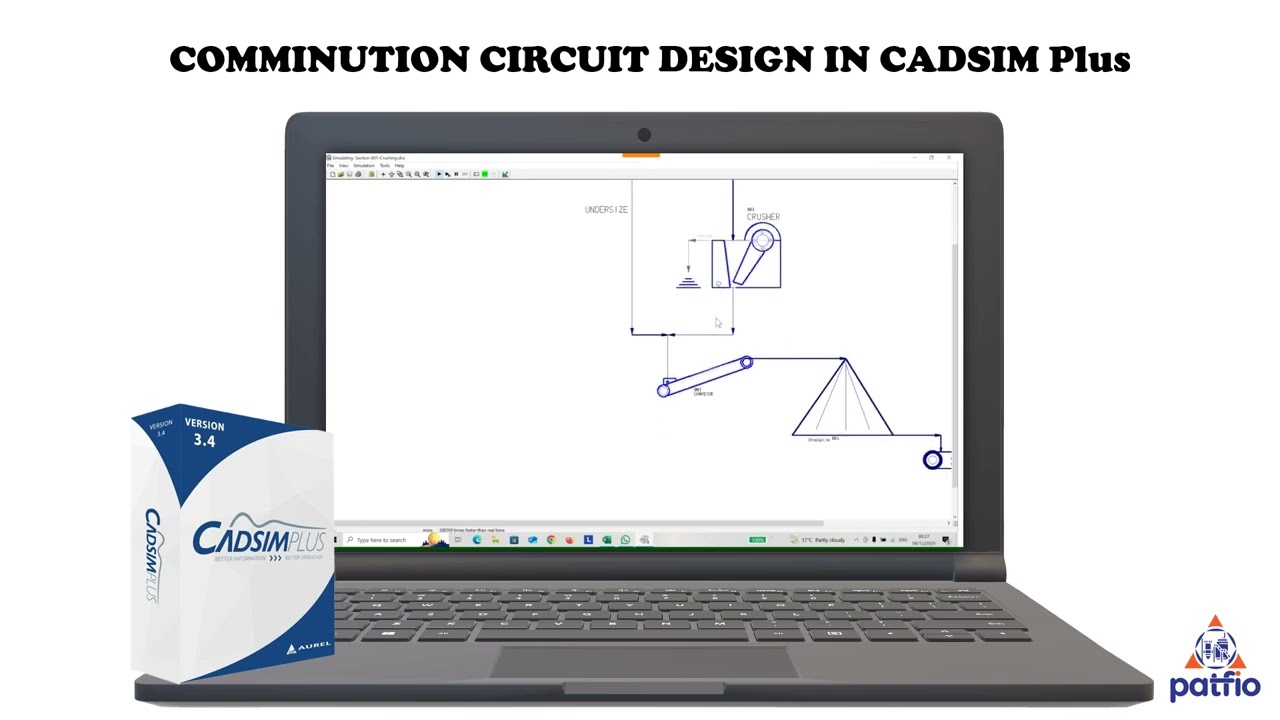 COMMINUTION CIRCUIT DESIGN IN CADSIM Plus