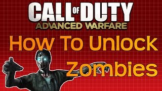 Call Of Duty Advanced Warfare: How To Unlock Riot Zombies | Exo Survival