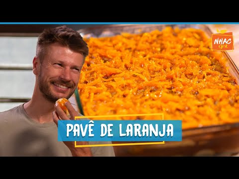 Pavê de chocolate com laranja | Rodrigo Hilbert | Tempero de Família