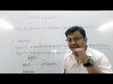 Sociolinguistics for language students