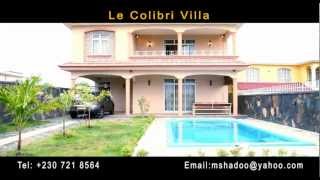 preview picture of video 'Le Colibri Villa (Mauritius)'