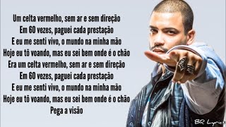 Projota - Celta vermelho (Letra)