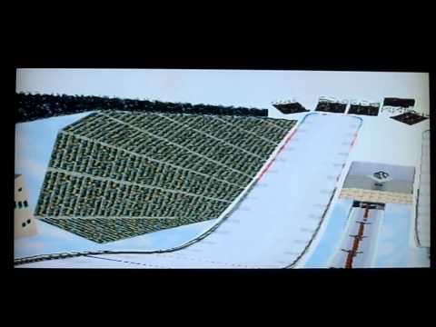 Nagano Winter Olympics 98 PS1 Intro and Ski Jumping
