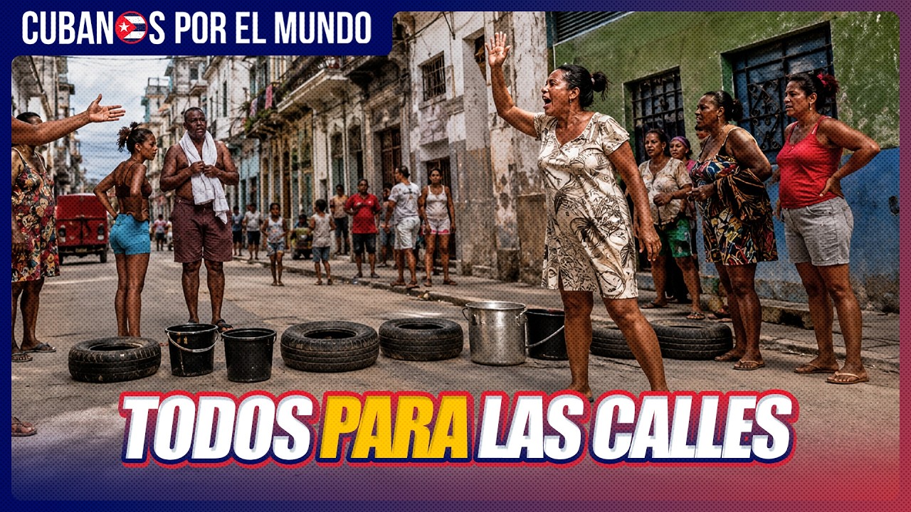 Cacerolazo en La Habana: cierran la Avenida 26 por falta de agua