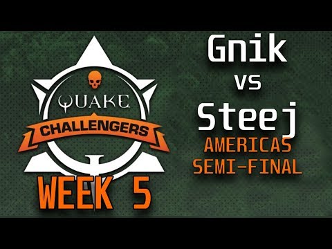 Gnik vs Steej (Semi-final) Quake Challengers Americas week 5 (casted by PsyGib)