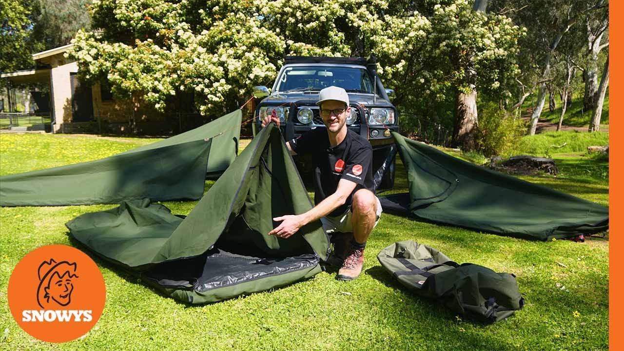 AOS Bushman Deluxe Swag King Single Snowys Outdoors