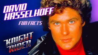 David Hasselhoff Fun Facts | Knight Rider