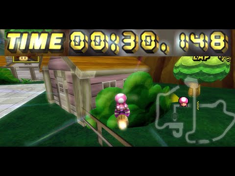 [MKW TAS] Crystal Plains Lap 1 (Glitch) - 30.148 by Wade474 and Kierio04