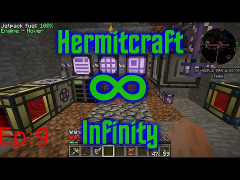 Minecraft Hermitcraft Infinity Ep.9 Applied Energistics Startup