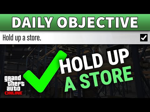 Hold Up A Store DAILY OBJECTIVE GUIDE (GTA ONLINE)