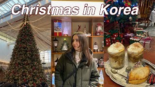 CHRISTMAS IN KOREA 🎄✨🎁 Harry Potter café, lots of snow, winter holidays in Seoul