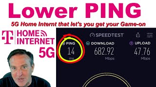 🔴How to Lower your PING on 5G Home Internet