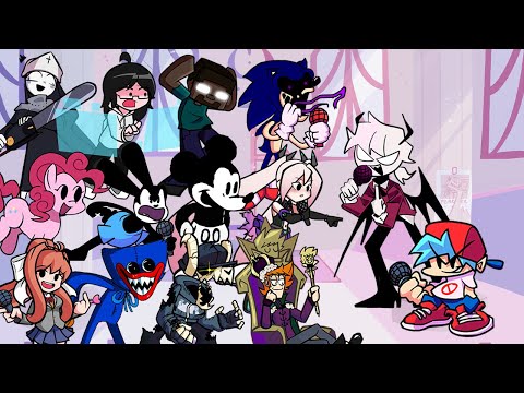 FNF Casanova (Selever) But Different Characters Sing It 🎶 (Everyone Sings Casanova)