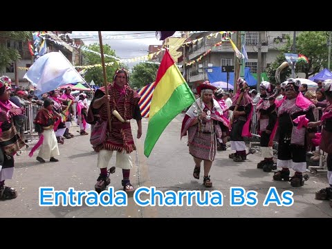 Gran entrada folklorica #Charrua 2025 Argentina Integración cultural Boliviana