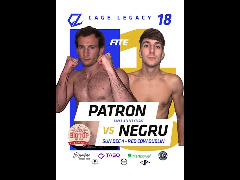Daniel Negru V Kyle Paton - Cage Legacy 18