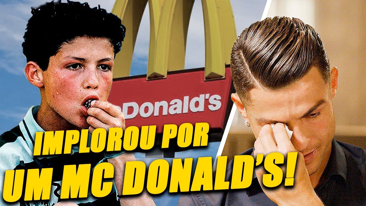 CRISTIANO RONALDO PASSOU FOME