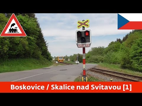 Železniční přejezd Boskovice/Skalice nad Svitavou [1] - 15.5.2015