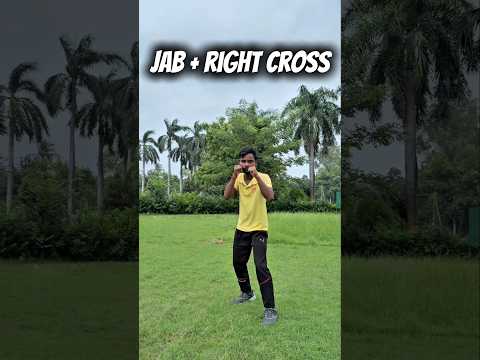 Master the Jab-Cross Combination in 3 Steps! ⚡#boxing #boxingtraining #mma #fighttips #youtubeshorts