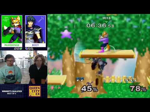 Muxedo (Fox, Sheik) vs. Beezy (Marth) - Winners Semis - Flatty Fair