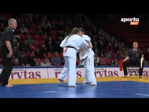 Gabija Gudeliauskaitė - Inga Mikštaitė. Finalas 2014.02.15