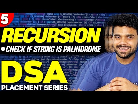 Check A String Palindrome Or Not Using Recursion Shorts Python Programming